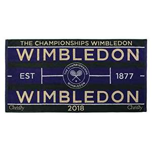 2018 Men’s and Women’s Wimbledon Championship Towels £10 Total @ Christy