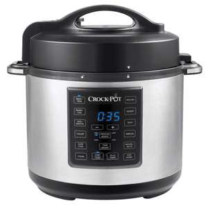 Crock-Pot Express Pressure Cooker CSC051, 12-in-1 Programmable Multi-Cooker, Slow Cooker, Steamer and Saute, 5.6 Litre @ Amazon £59.99