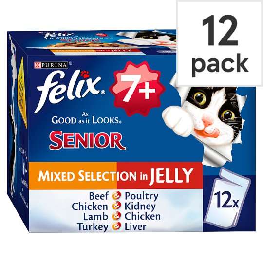 Felix as Good as it Looks Senior - Mixed Selection in Jelly - 75p Instore @ Tesco (St Helens)