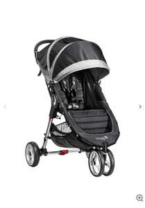 Baby Jogger City Mini 3 Wheel Pushchair, Black/Grey - £188.30 @ John Lewis & Partners
