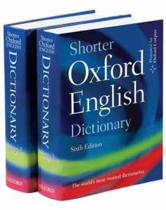 Hardcover Oxford Dictionary £2 (Broughton retail park) WHSmith