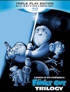 Used: Family Guy Star Wars Trilogy - Laugh It Up, Fuzzball on Blu-ray for £4.31 with code @ MusicMagpie (Free Delivery)