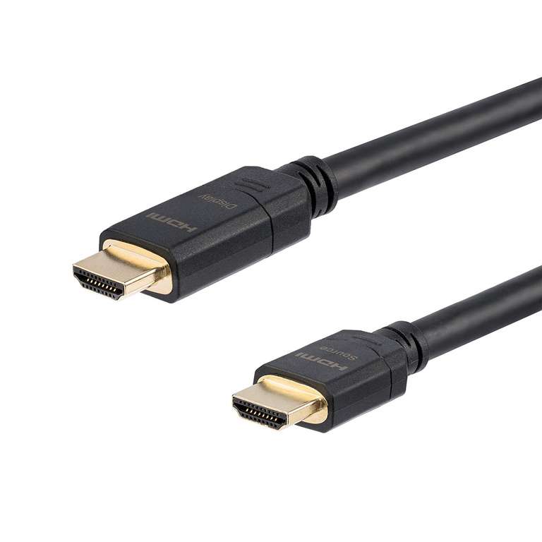 24 Metre.. yes Metres! HDMIMM80AC 80 ft Active High Speed HDMI Cable - Ultra HD 4k x 2k HDMI Cable - HDMI to HDMI M/M - £30 @ Amazon