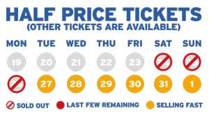 Half Price Summer Sale for tickets at Drayton Manor Park now EXTENDED