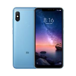 From Friday 12-4pm - Xiaomi Redmi Note 6 Pro 32GB Smartphone £104 (First Time app Users) £109 Website @ Xiaomi UK