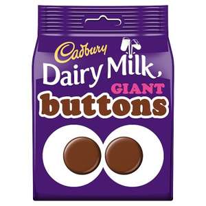 Buy one get one free on Cadbury’s pouches 119g bag £1.89 at Bargain Booze