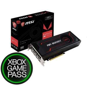 MSI Radeon RX Vega 64 Air Boost 8GB OC + 3 Month Xbox Game Pass £269.99 Delivered @ Box (Fast Free Delivery Options)