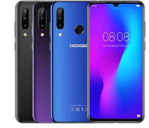 DOOGEE N20 Mobilephone Fingerprint 6.3inch FHD+ Display 16MP Triple Back Camera 64GB 4GB MT6763 - £84.21 @ Ali Express / Doogee Store