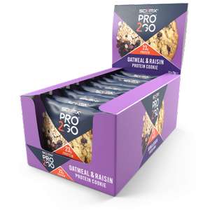 SCI-MX Nutrition PRO 2GO Protein Cookie Box, 2 flavours, Pack of 12 x 75g, £6 at Sci-Mx (+£3.95 delivery)