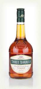 Three Barrels brandy 70cl RTC £9.18 Tesco Antrim Road