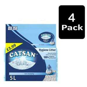 Catsan cat litter 20 litres (x4 5litre bags) delivered £9.99 @ marspetcare_store Ebay
