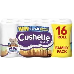 Cushelle 16 Roll  £4.50 @ Centra