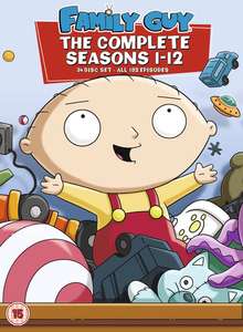 Family Guy: Seasons 1-12 DVD - Used £9.99 ebay  musicmagpie