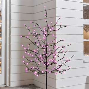 Pink lit 5ft tree for free and free delivery @ Whitestores