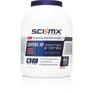 GRS 9™ PROTEIN SYSTEM 2.28kg (short dated) £9.99 + £3.95 Delivery @ sci-mx