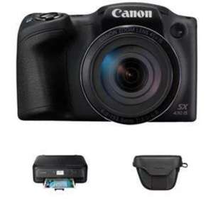 Canon SX430 45x Zoom Camera + FREE TS5150 Printer and Camera Case - £149.99 @ Argos