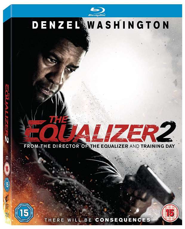The Equalizer 2 Blu Ray (Denzel Washington) £4 at zoom