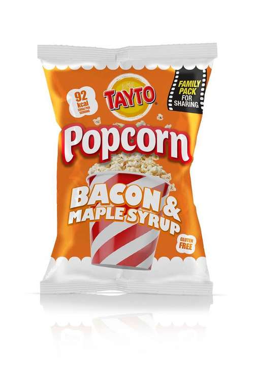 tayto bacon and maple syrup popcorn 49p instore @ Home Bargains Morley