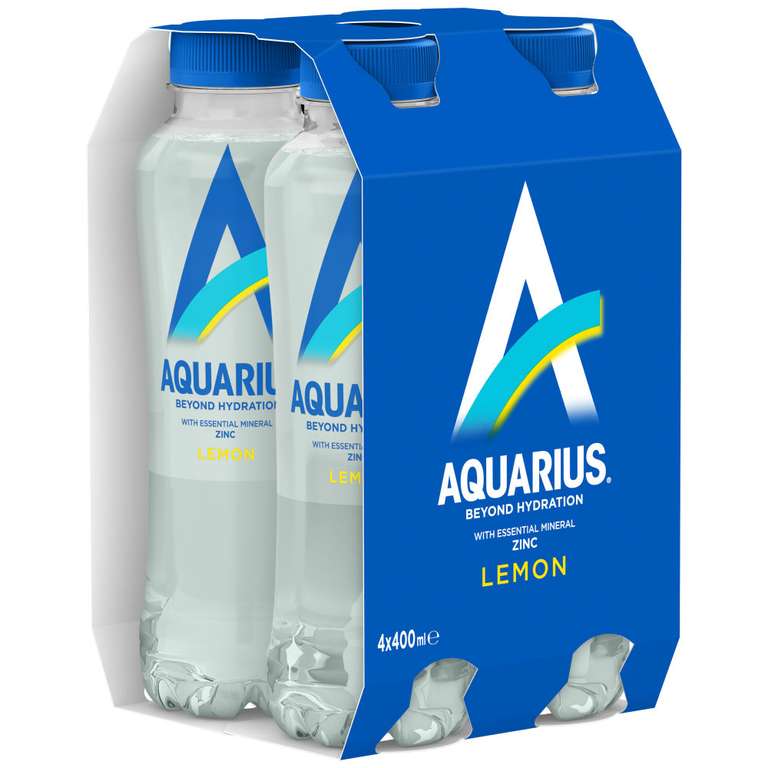 Aquarius 4 pack 99p instore at Home Bargains (Lime and Lemon & Lime)