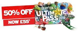 Drayton Manor half price annual passes - £55