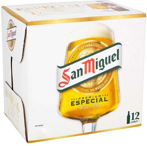 San Miguel Especial Premium Lager Bottles, Delivered Chilled 12 x 330ml for £7 @ Morrisons