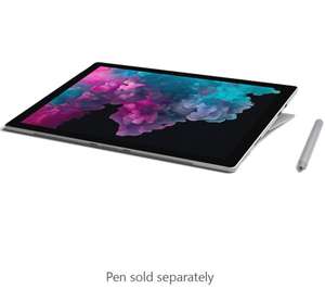MICROSOFT 12.3" Intel® Core™ i5 Surface Pro 6 - 128 GB SSD, Platinum  £699 @ Curry's