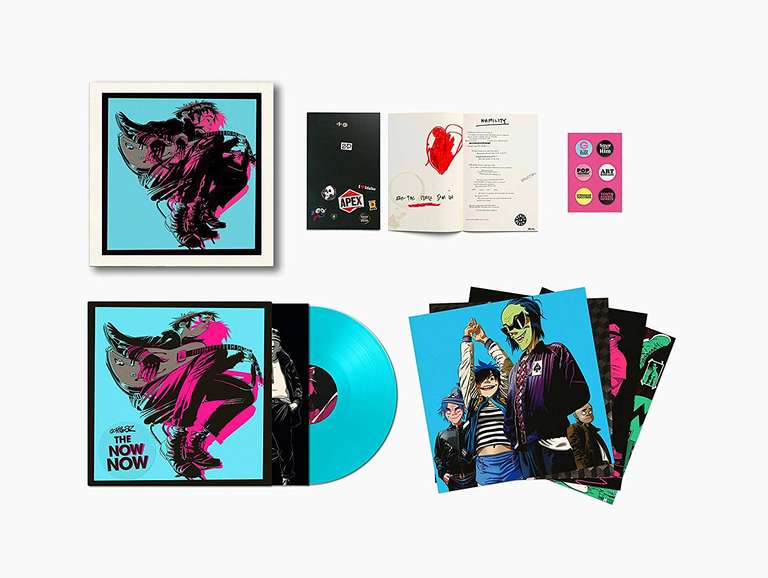 Gorillaz - The Now Now Box Set (Blue Vinyl Deluxe Edition) - £22.71 @ Amazon