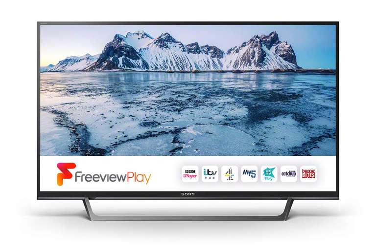 Sony Bravia KDL32WE613BU (32-Inch) HD Ready HDR Smart TV (X-Reality PRO, Slim and streamlined design) - Black [Energy Class A] £204 @ Amazon