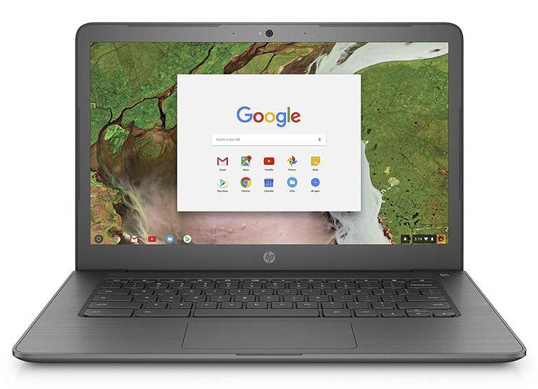 HP Chromebook 14-ca000na 14-Inch Laptop - (Grey) (Intel Celeron Dual Core, 4 GB RAM, 32 GB eMMC, Chrome OS) - £149.97 delivered @ Amazon