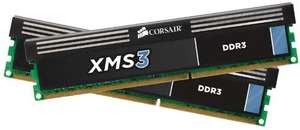Corsair CMX16GX3M2A1333C9 XMS3 16GB (2x8GB) DDR3 1333 Mhz CL9 Performance Desktop Memory Kit £34.76 @ Amazon