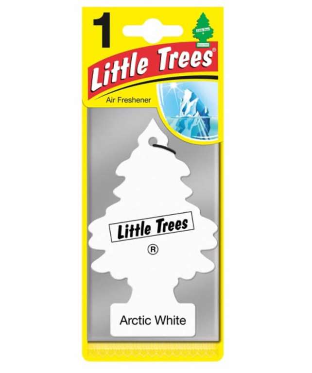 Little Tree Car Air Freshener Artic White 58p with code @ Euro Car Parts