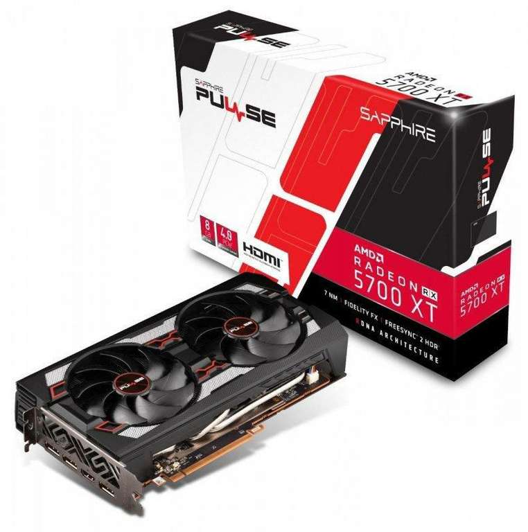 Radeon RX 5700 XT Sapphire Pulse 8GB graphics card £375.53 / £366 with fee free card@ Amazon France