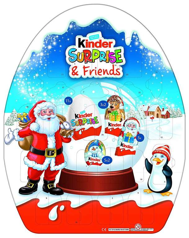 Kinder surprise and friends advent calendar - £11.98 including VAT instore @ Costco