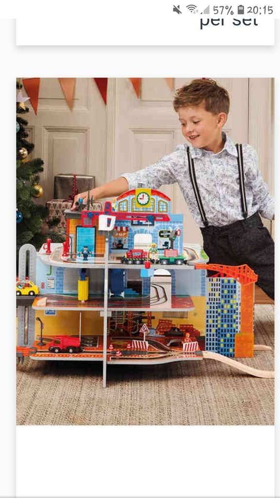 PLAYTIVE JUNIOR RAILWAY ELECTRIC TRAIN SET FROM LIDL