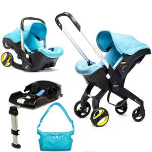 Doona Infant Car Seat / Stroller With Isofix Base & Changing Bag £349.95 - Save £120