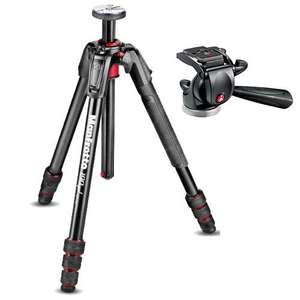 Manfrotto 190 Go! Aluminium M Series 4 Section Tripod with Free 391RC2 Head - £129.99 @ Jessops (£79.99 After Cashback)