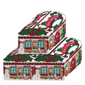 Santas Workshop Toy Chest Boxes - Pack of 3 at Party Delights for £17.94 delivered