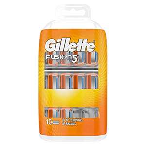 Gillette Fusion 5 x 10 pack - £18.50 @ Sainsbury's Kempston