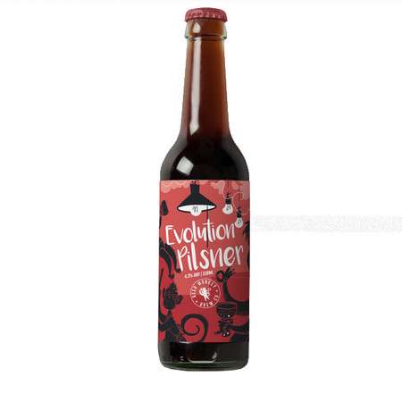 Beer monkey evolution pilsner (skipton brewery) 330ml bottles 69p in home bargains