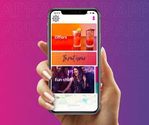 Free cocktail, pint beer or soft at Revolution bars by downloading app (burger in Scotland!)