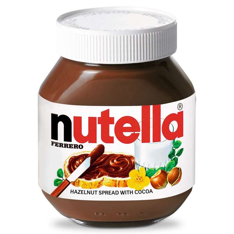 Nutella Hazelnut Spread 750g £3.79 B&M