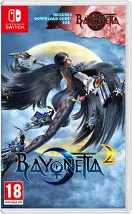 Bayonetta 2 - Inc. Bayonetta 1 Download Code (Nintendo Switch) £34.99 Delivered @ Amazon