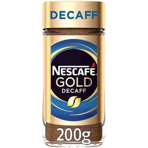 Nescafé Gold Blend Decaff Instant Coffee 200g £4 @ Sainsbury's )