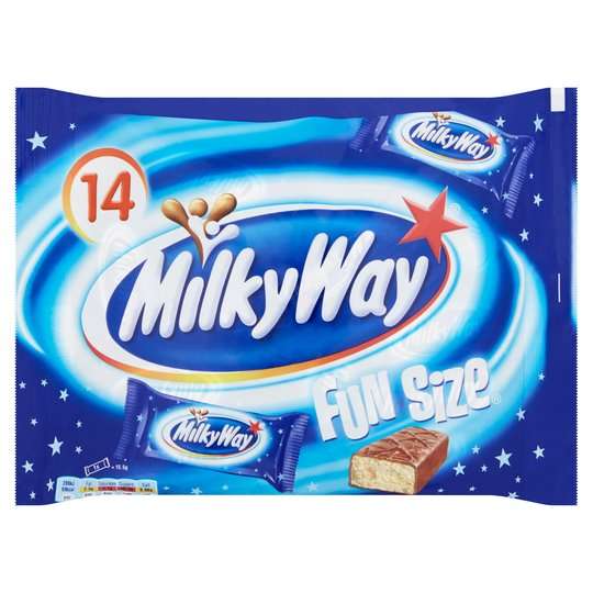 Funsize Twix and Milky Way multipacks 10p at Sainsburys (Kenton)
