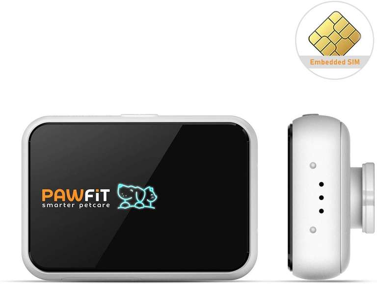Pawfit Dog GPS Tracker & Activity Monitor with inbuilt SIM card for £39.99 delivered (using voucher on page) @ Amazon / Upoint