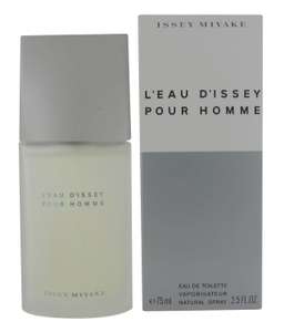 Issey Miyake L'Eau d'Issey Pour Homme 75ml Eau de Toilette Spray £25.50 PerfumePlusDirect