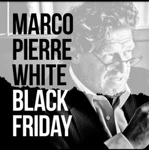 Up to 50% off Marco Pierre White Gift Vouchers Black Friday offer