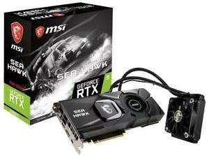 MSI NVIDIA GeForce RTX 2080 Ti SEA HAWK X Graphics Card - £834.34 @ eBay / Box