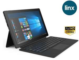 Linx 12X64 12.5" Full HD 2 in 1 Laptop Tablet with Keyboard 4GB RAM, 64GB, Win10 £129.99 laptopoutletdirect eBay