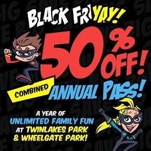 50% Off Combined Annual Passes For Twin Lakes & Wheelgate Park